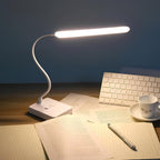 Lampe de bureau LED à bras flexible, 3 teintes de blanc