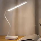 Lampe de bureau LED à bras flexible, 3 teintes de blanc