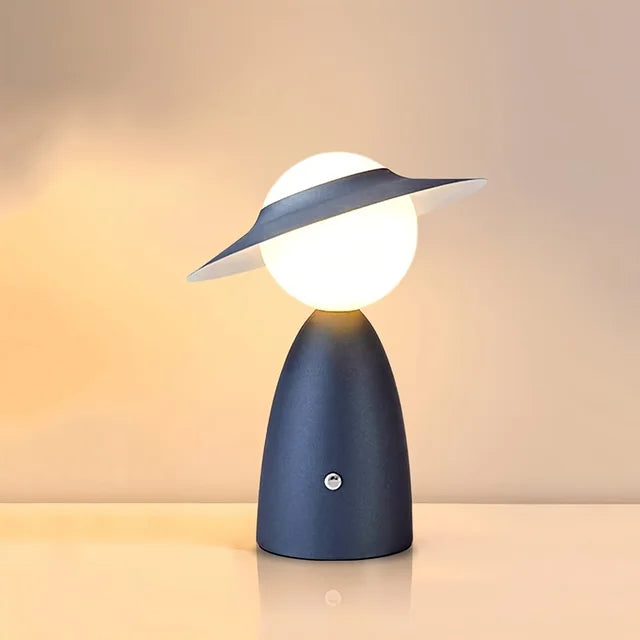 Lampe LED tactile avec chargeur de téléphone sans fil intégré