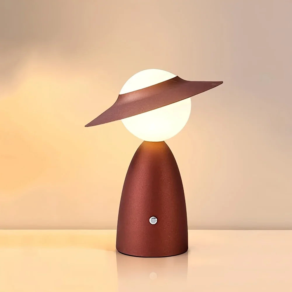 Lampe de chevet LED avec chargeur sans fil, réglage tactile