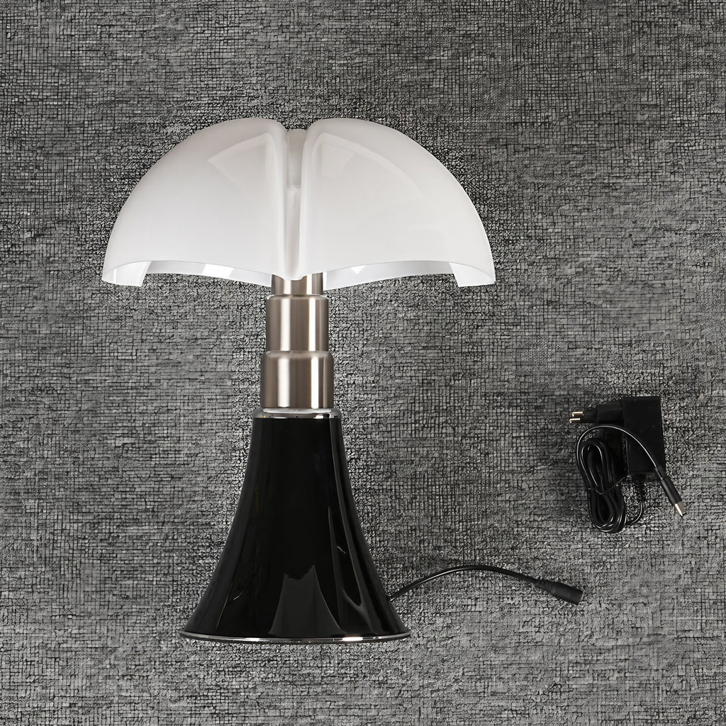 Lampe de table rétro LED en métal et acrylique, 10 W