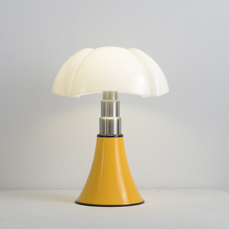 Lampe de table rétro LED en métal et acrylique, 10 W, jaune