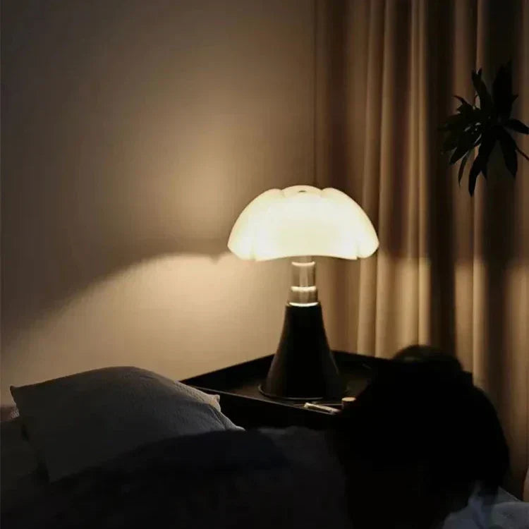 Lampe de table rétro LED en métal et acrylique, 10 W