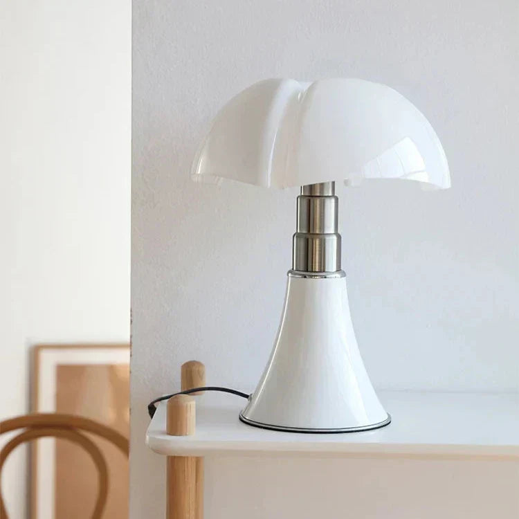 Lampe de table rétro LED en métal et acrylique, 10 W