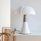Lampe de table rétro LED en métal et acrylique, 10 W