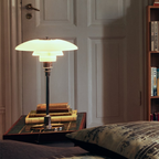 Lampe de table scandinave LED à variateur, quatre coloris