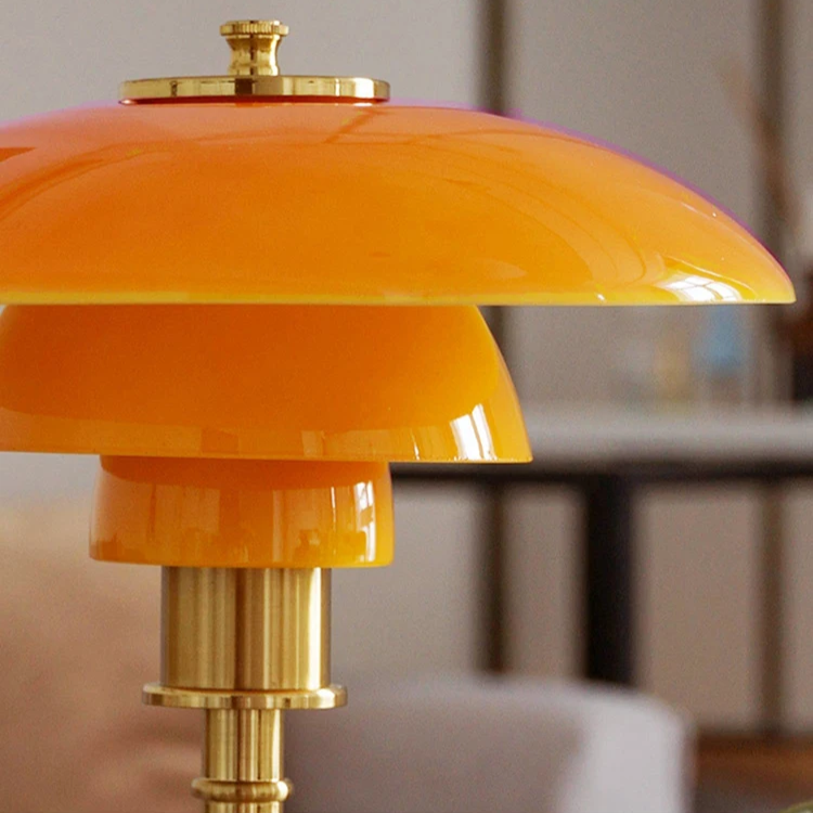 Lampe de table scandinave LED à variateur, quatre coloris