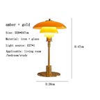 Lampe de table scandinave LED à variateur, quatre coloris