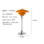 Lampe de table scandinave LED à variateur, quatre coloris