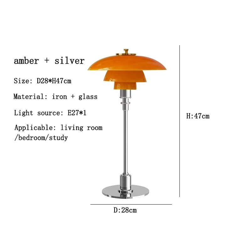 Lampe de table scandinave LED à variateur, quatre coloris