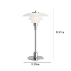 Lampe de table scandinave LED à variateur, quatre coloris