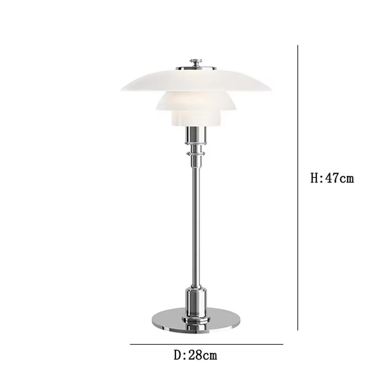 Lampe de table scandinave LED à variateur, quatre coloris