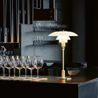 Lampe de table scandinave LED à variateur, quatre coloris