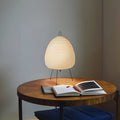 Lampe à poser en papier de riz imprimé, esprit japonais, 47 x 28 cm
