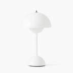 Lampe de table LED sans fil esprit années 60, huit coloris
