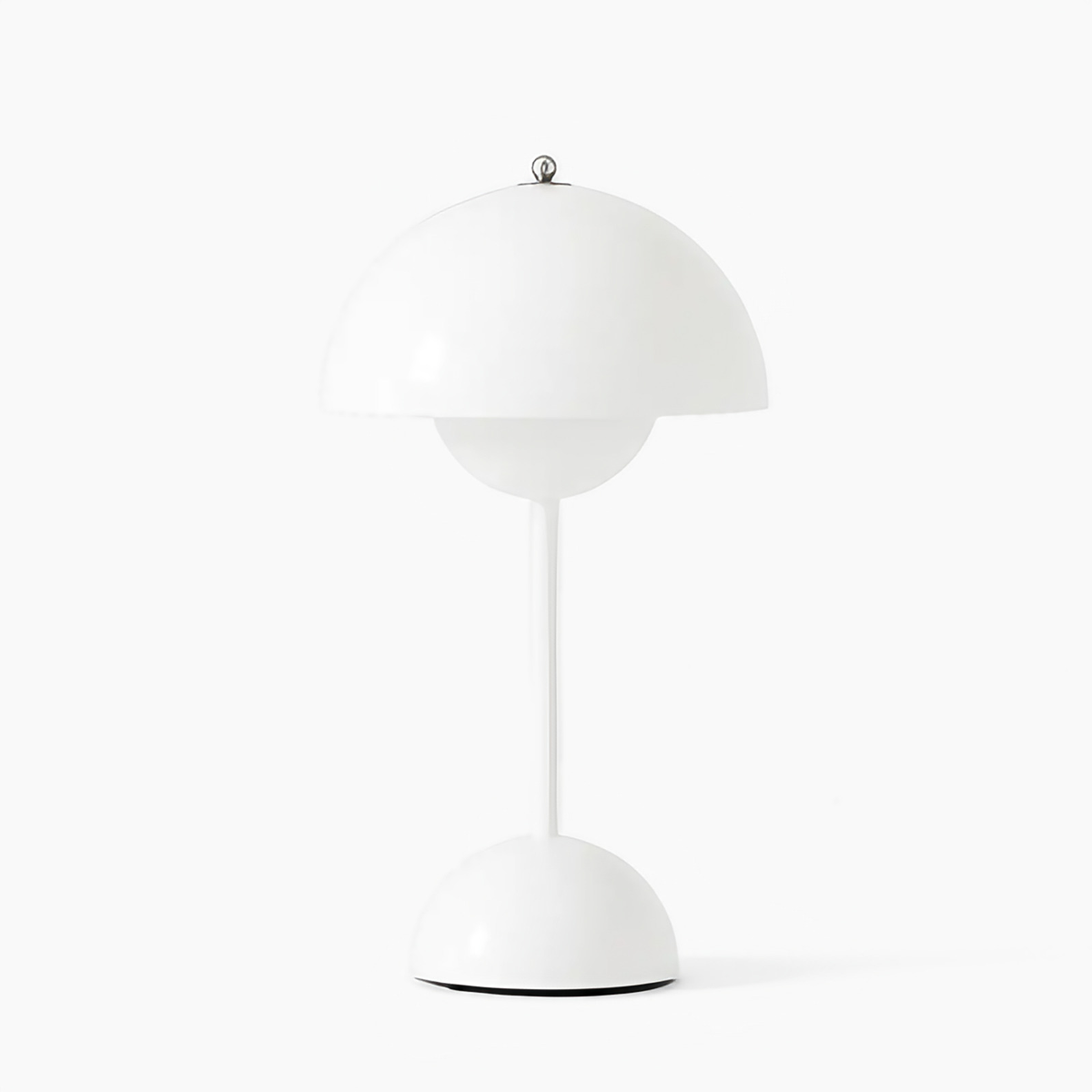 Lampe de table sans fil rechargeable, LED 3W, 30 cm, sept coloris, blanc