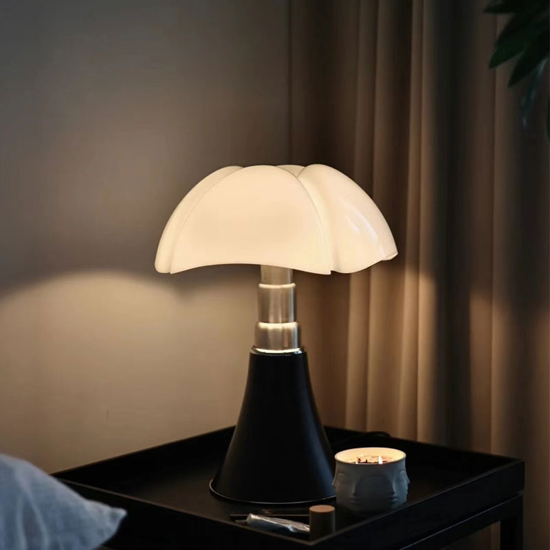Lampe de table LED rétro, trois teintes de lumière, 10 W
