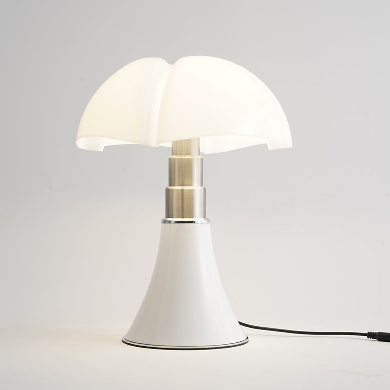 Lampe de table LED rétro, trois teintes de lumière, 10 W, blanc