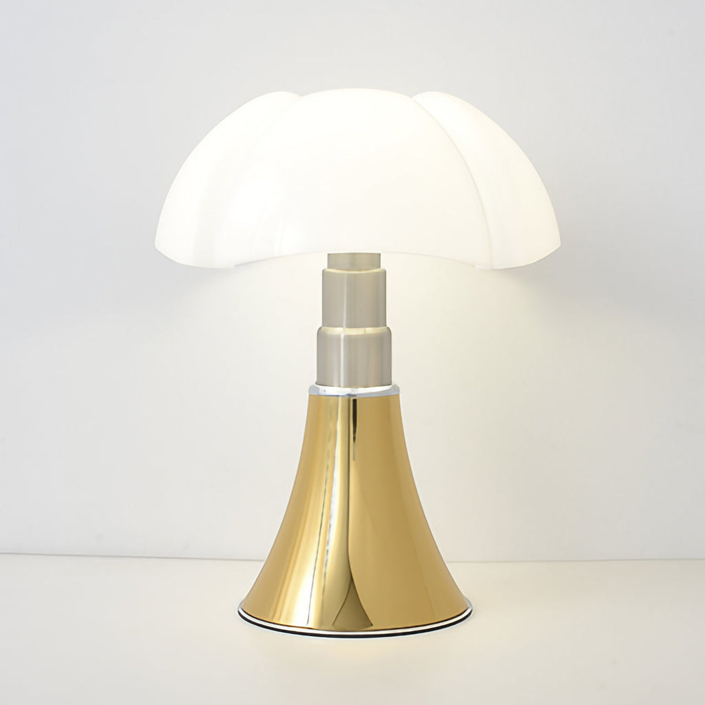 Lampe de table LED rétro, trois teintes de lumière, 10 W, doré