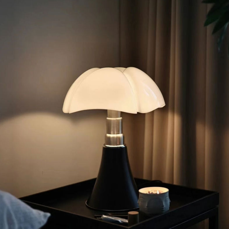 Lampe de table LED rétro, trois teintes de lumière, 10 W