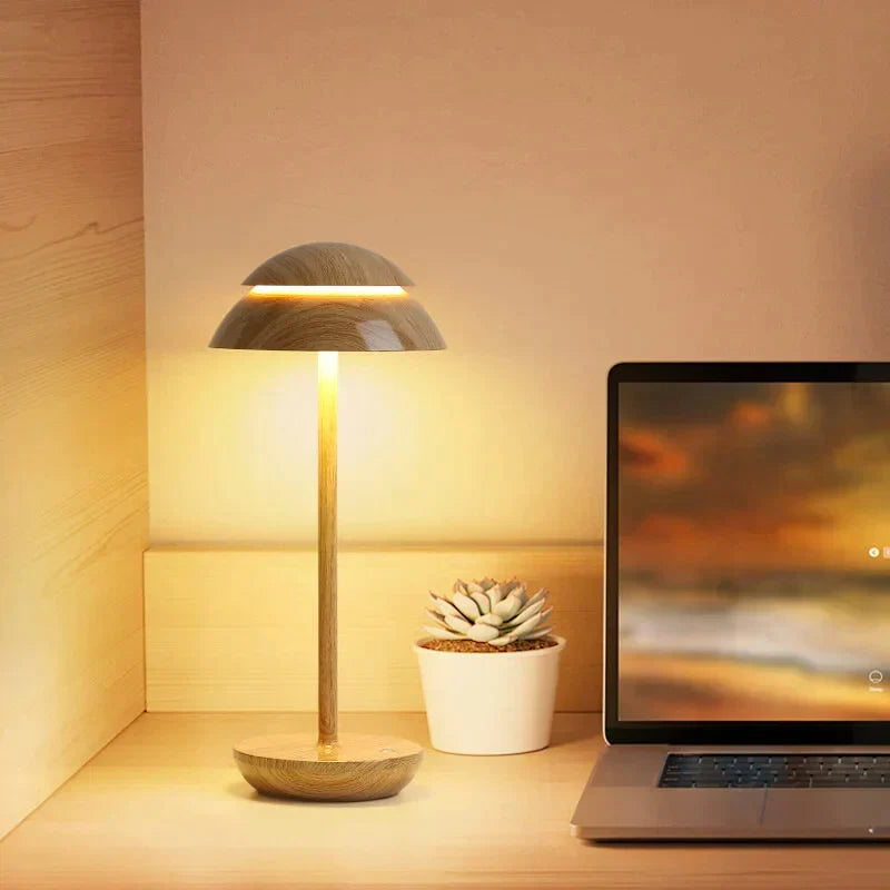 Lampe de table scandinave en aluminium, batterie 4000 mAh