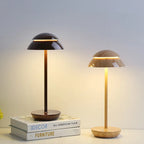 Lampe de table scandinave en aluminium, batterie 4000 mAh