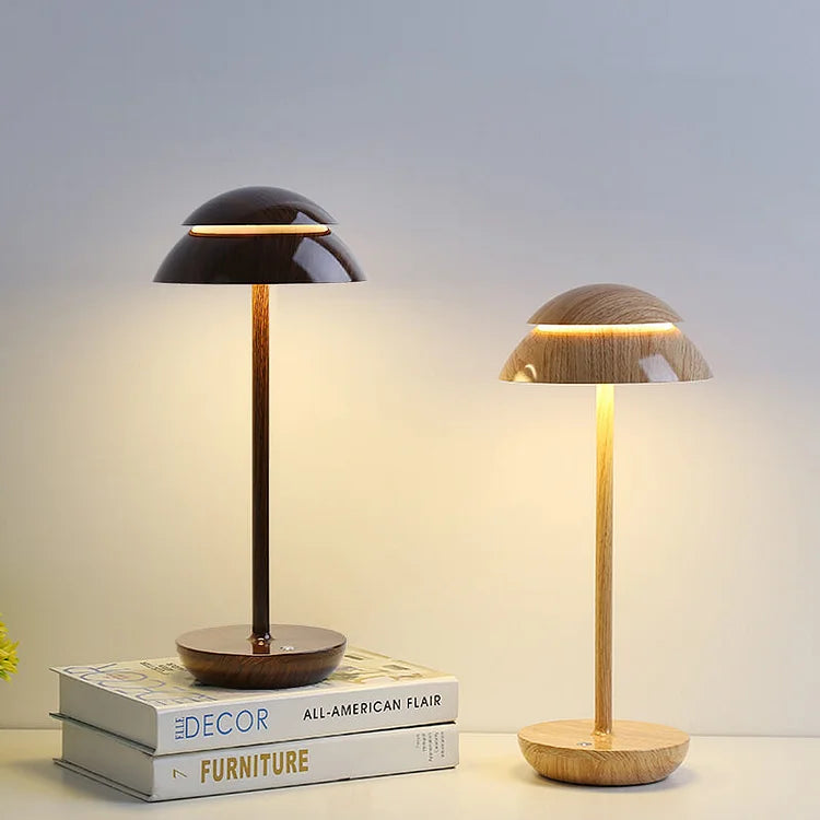 Lampe de table scandinave en aluminium, batterie 4000 mAh