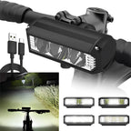 Lampe de vélo LED à plusieurs modes, boîtier résistant à l'eau