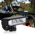 Lampe de vélo LED à plusieurs modes, boîtier résistant à l'eau