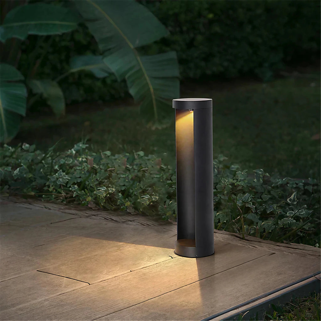 Borne lumineuse extérieure LED IP65 avec piquet, quatre hauteurs