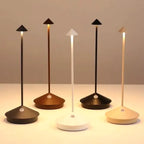 Lampe LED étanche à intensité réglable, sur batterie, quatre coloris, doré