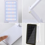 Lampe solaire LED pliable pour l'extérieur et le camping