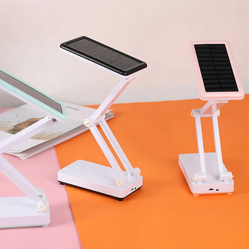 Lampe solaire LED pliable pour l'extérieur et le camping