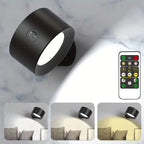 Applique LED sans fil aimantée, orientable à 360°, rechargeable