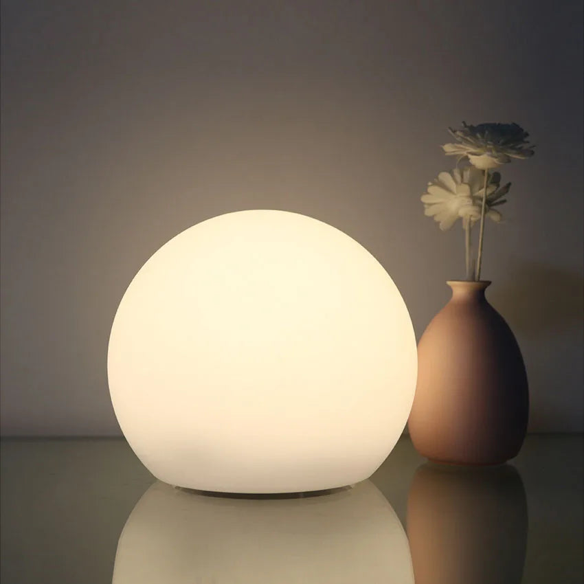 Lampe boule LED sans fil, 16 couleurs, avec télécommande