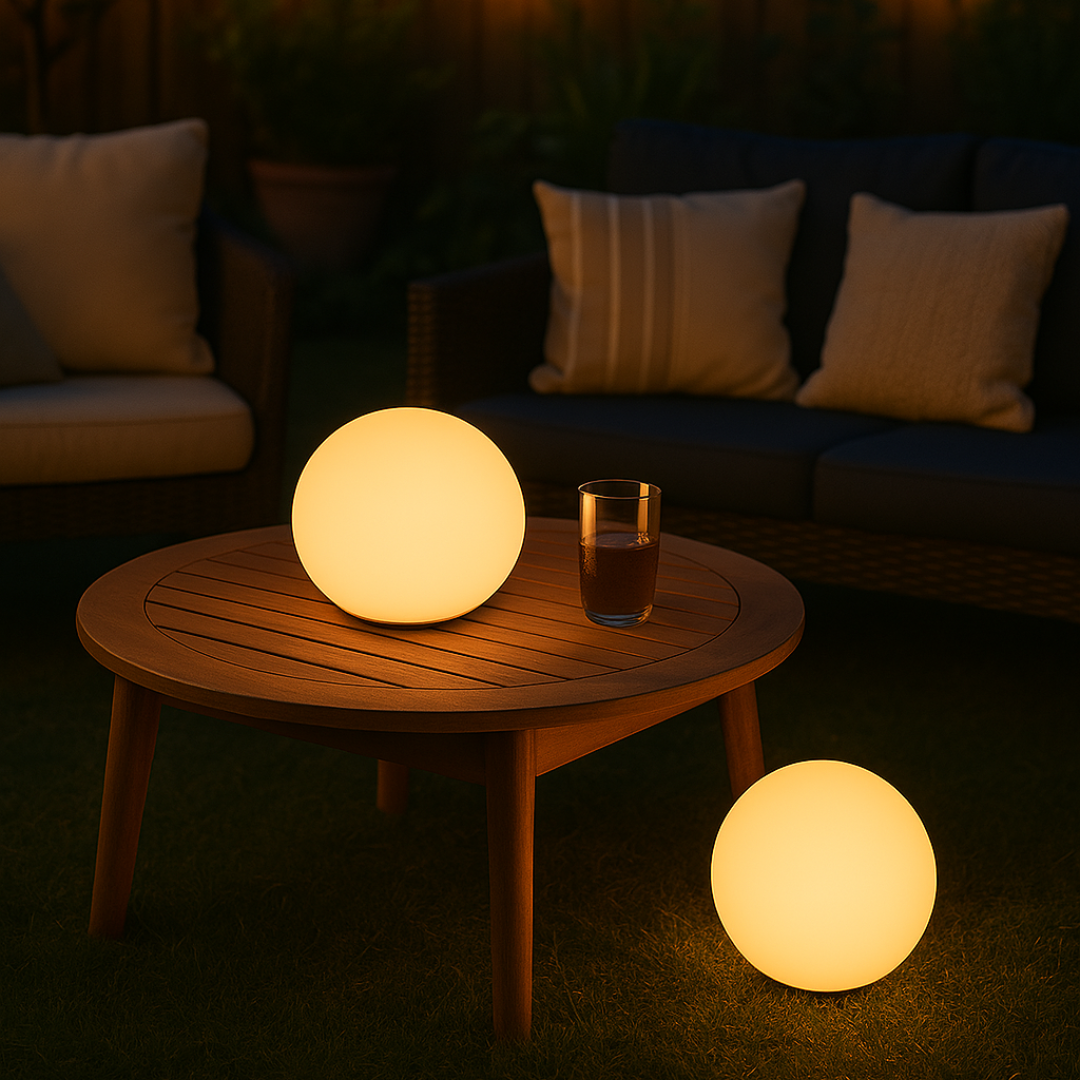 Lampe boule LED sans fil, 16 couleurs, avec télécommande
