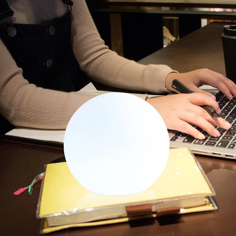 Lampe boule LED sans fil, 16 couleurs, avec télécommande