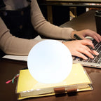 Lampe boule LED sans fil, 16 couleurs, avec télécommande