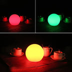Lampe boule LED sans fil, 16 couleurs, avec télécommande