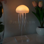 Lampe méduse décorative rechargeable, lumière douce d'ambiance