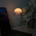 Lampe méduse décorative rechargeable, lumière douce d'ambiance