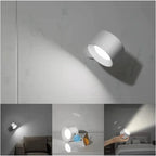 Applique murale LED sans fil adhésive à piles, 20 cm