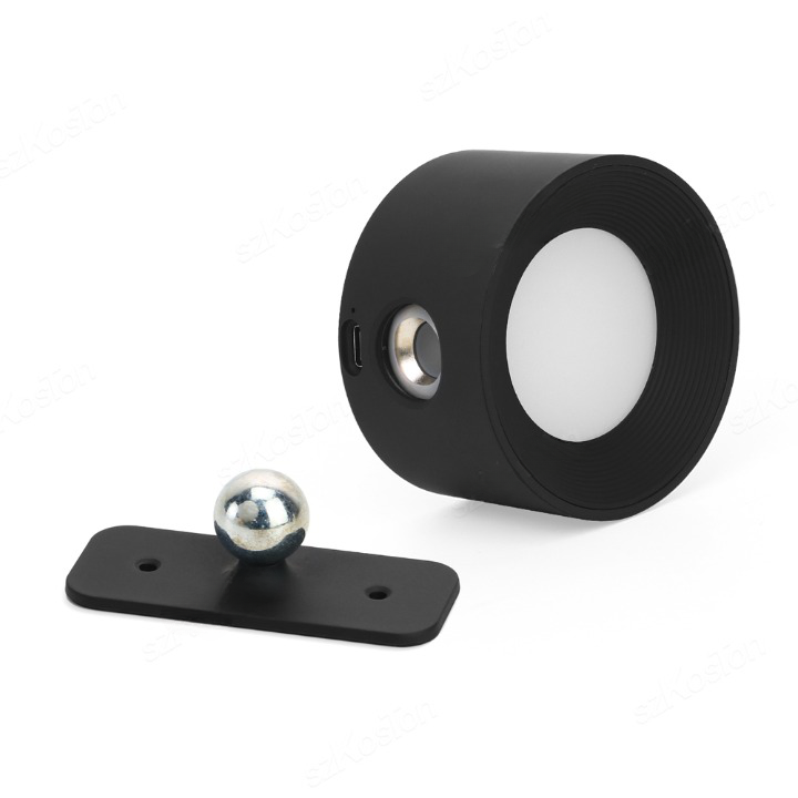 Applique murale LED sans fil adhésive à piles, 20 cm