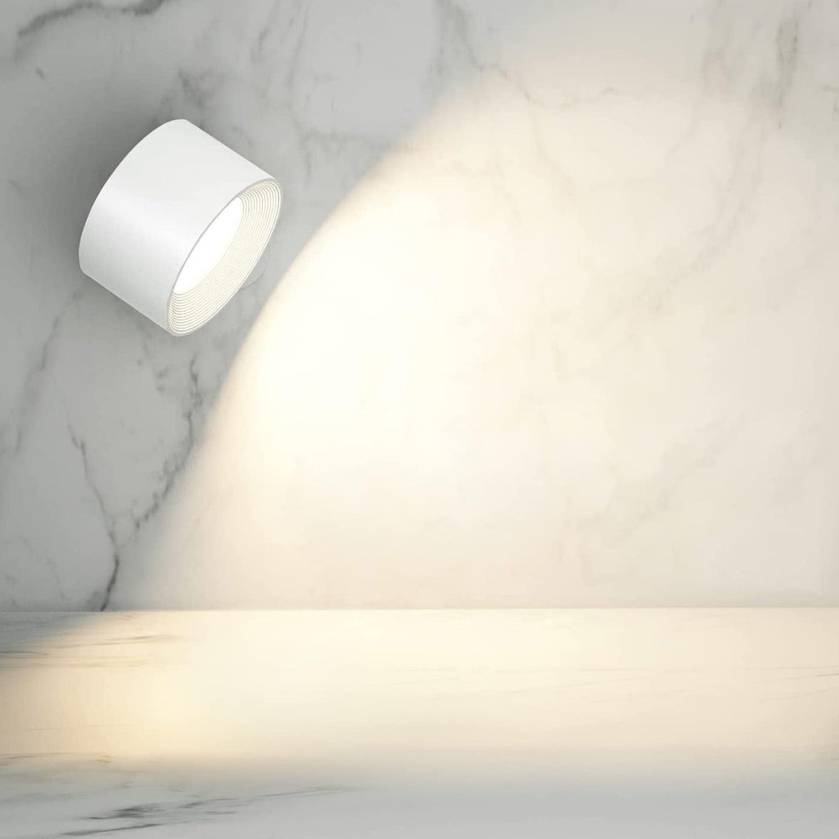 Applique murale LED sans fil, rechargeable, fixation aimantée