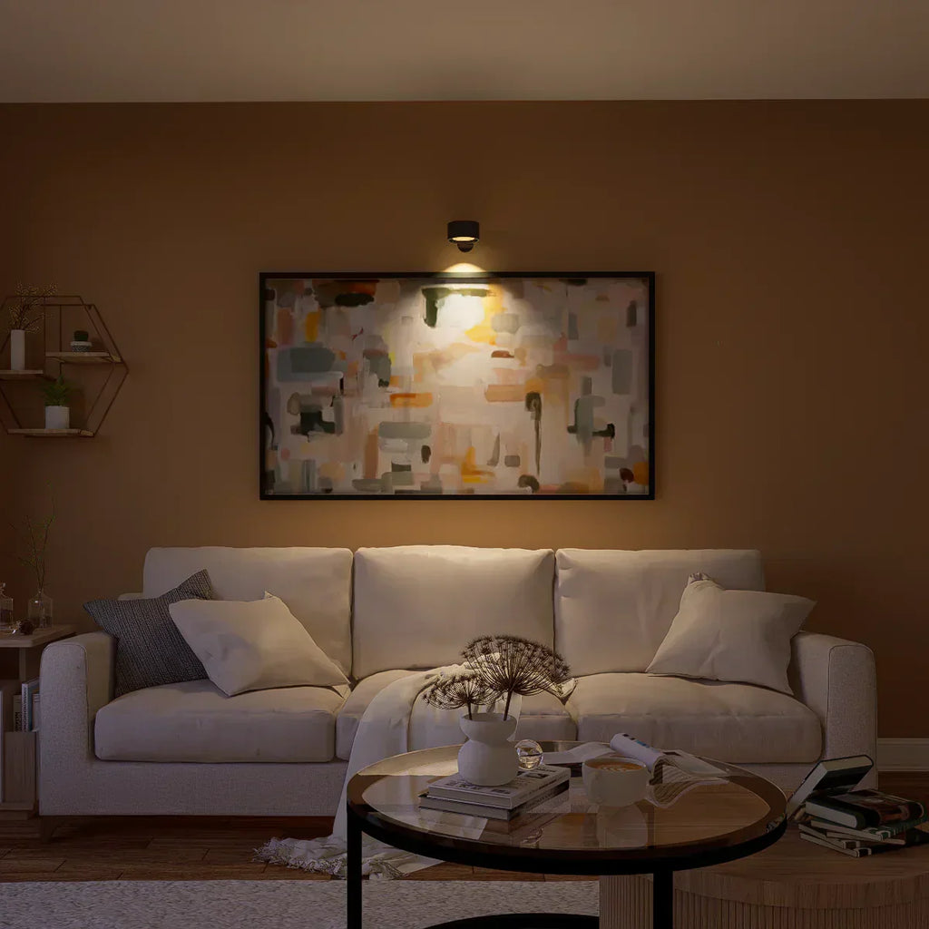 Applique murale sans fil magnétique, orientable à 360°