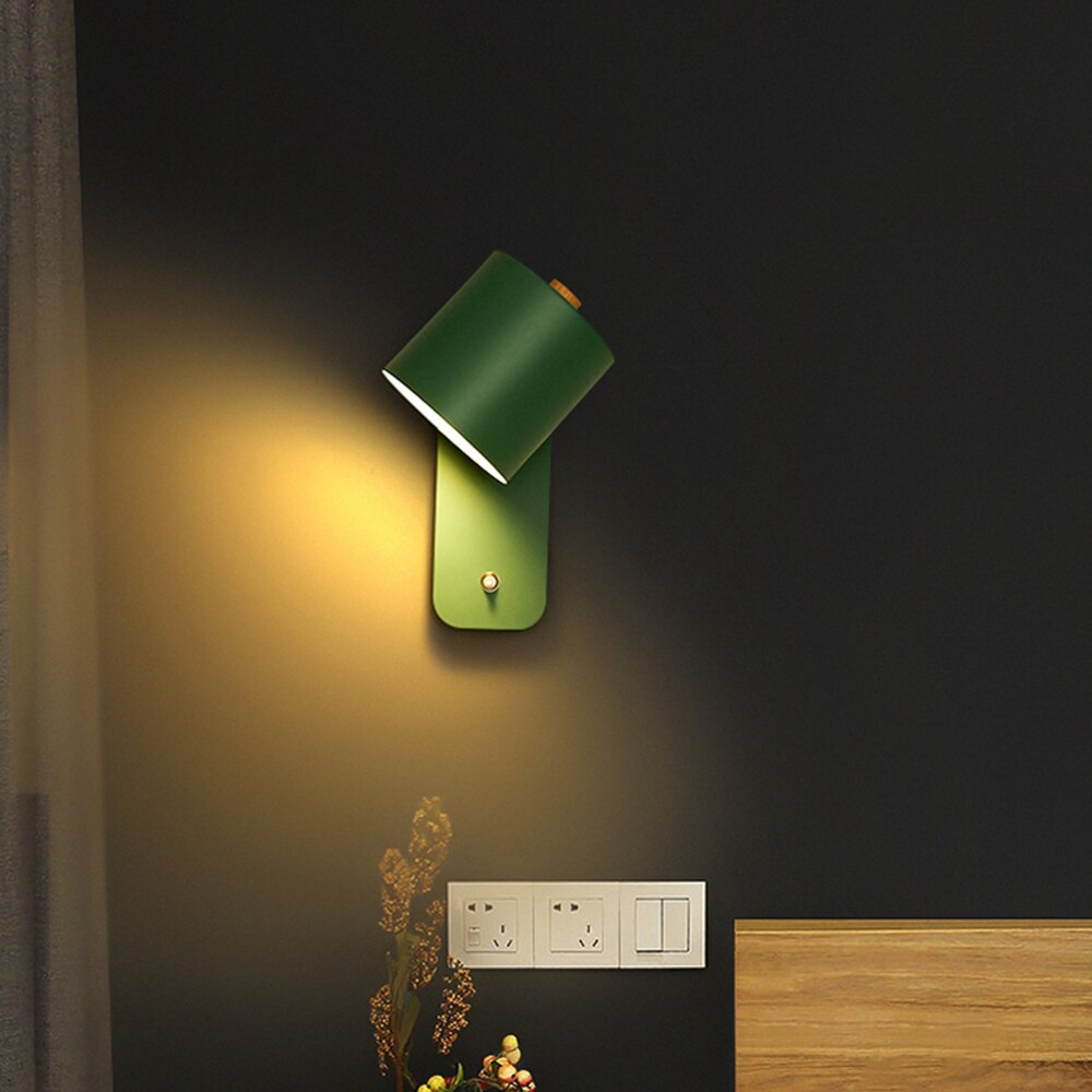 Lampe murale LED sans fil à détecteur de mouvement, rechargeable
