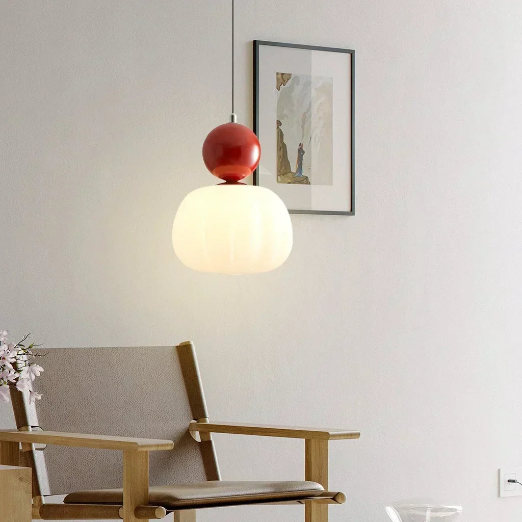 Suspension Art déco, une ou trois têtes, douille G9