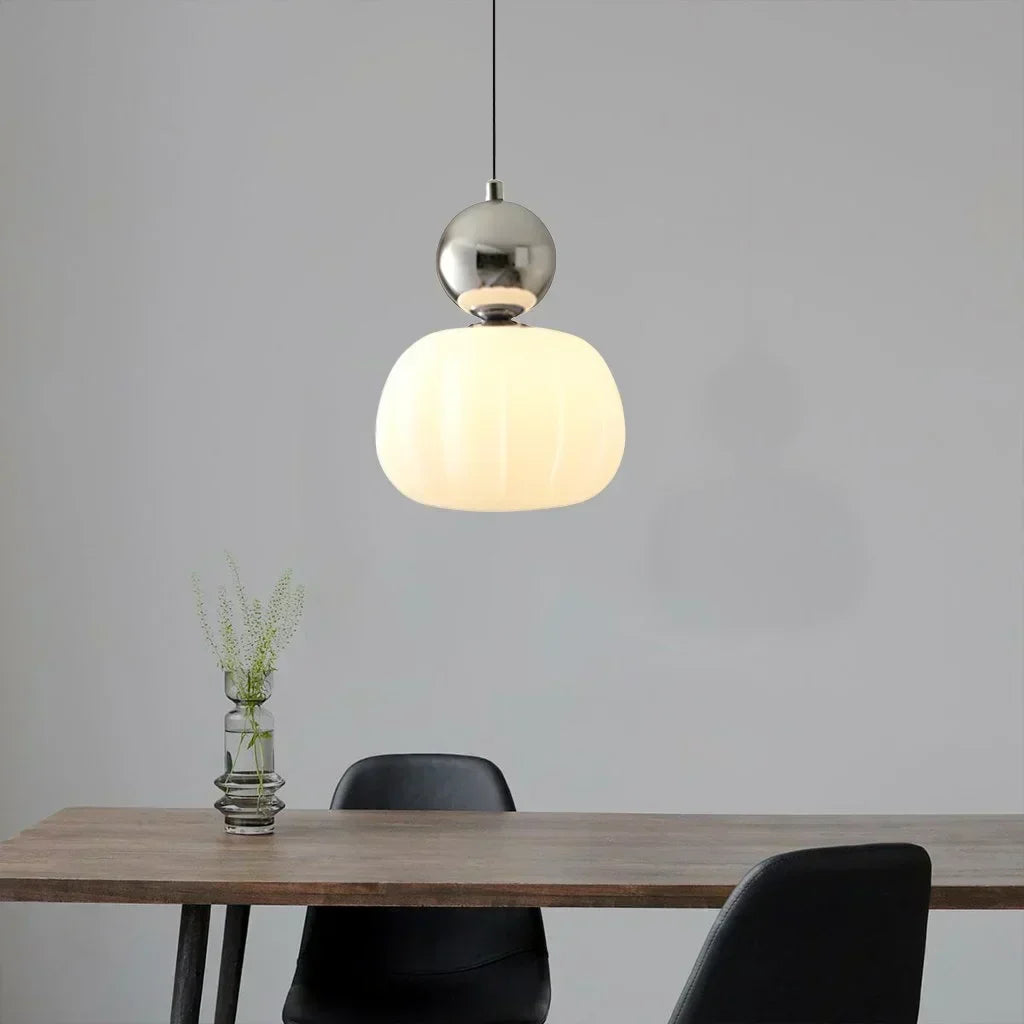 Suspension Art déco, une ou trois têtes, douille G9