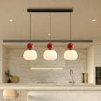 Suspension Art déco, une ou trois têtes, douille G9