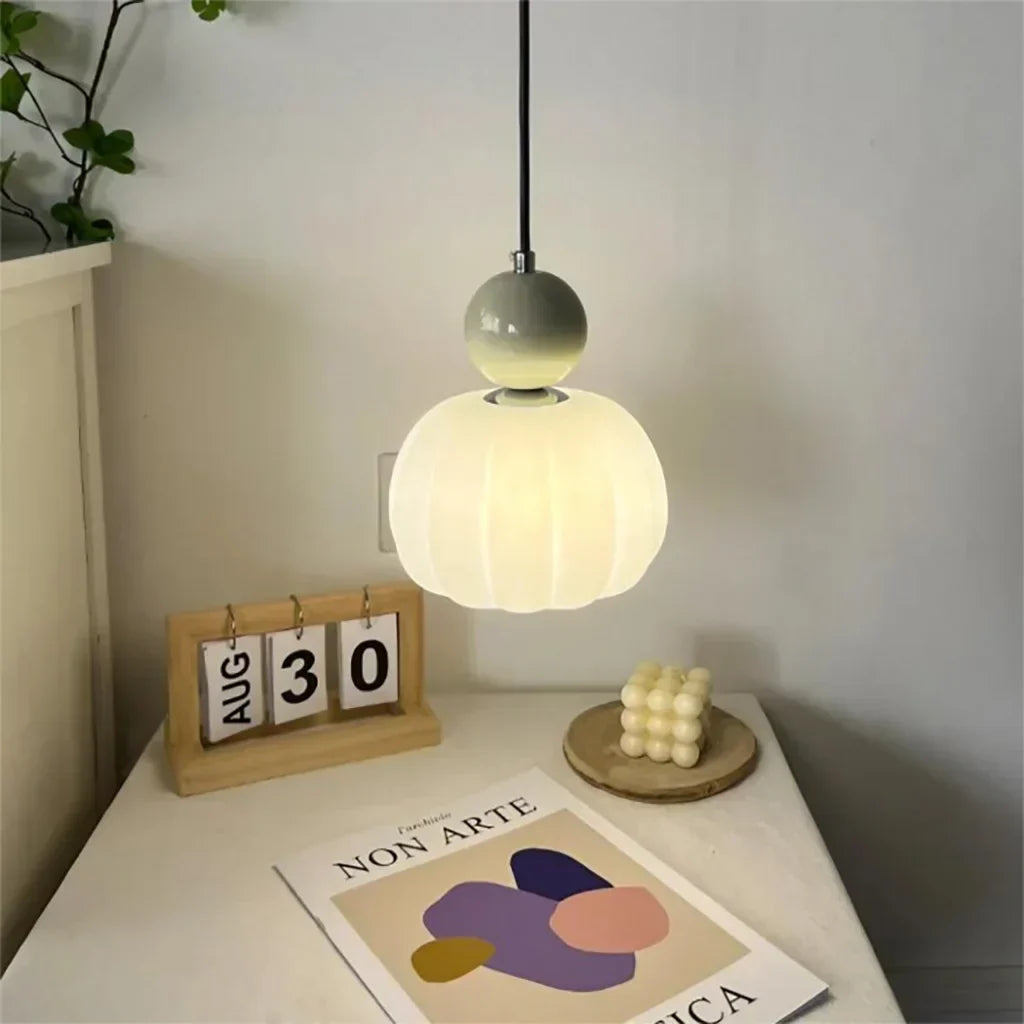 Suspension Art déco, une ou trois têtes, douille G9